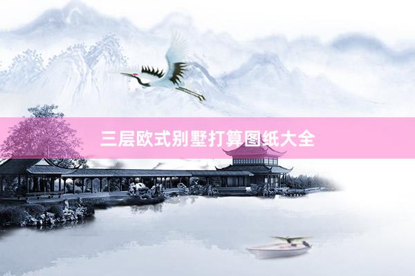 三层欧式别墅打算图纸大全